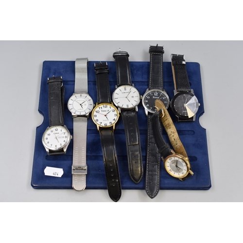 85 - Seven Gents Quartz Watches (Working)