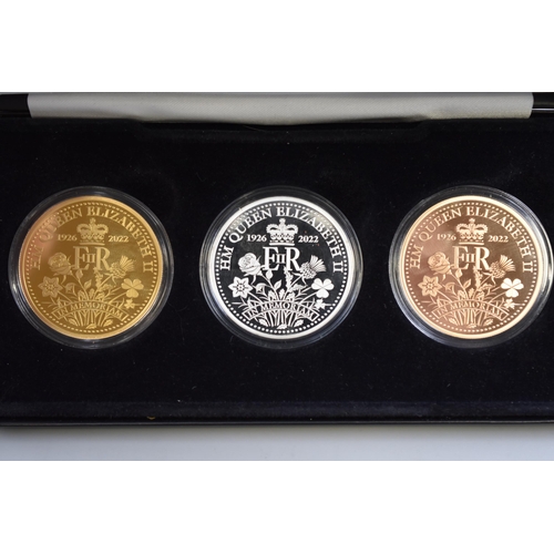 120 - Jubilee Mint 2023 King Charles III £5 Tristan Da Cunha Cased Coin Set