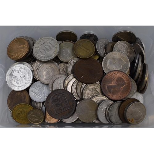 122 - Selection of unsorted Mixed Coinage (1 kg)