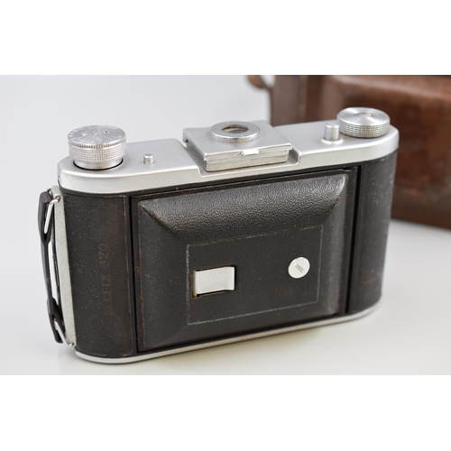 351 - Ensign Selfix 820 Folding Camera Complete with Case