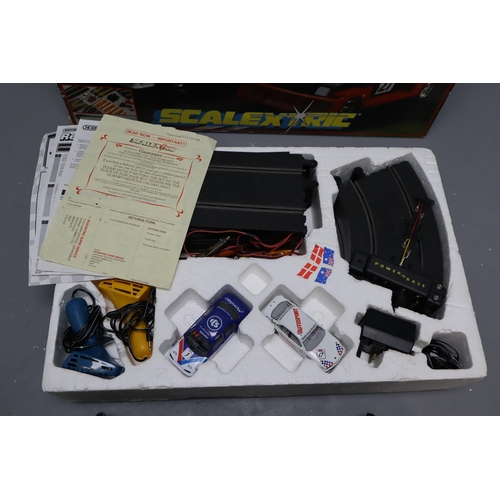 372 - A Scalextric Tourers 2000 Set (Untested But Appears Complete), With Scalextric Rallye Internationale... 