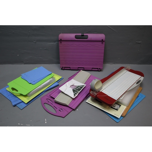 373 - A Large Selection of Card Making Tools and Accessories To Include The Ultimate Pro Crafter's Compani... 