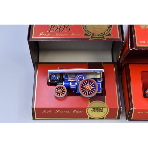 159 - Two Matchbox Models of Yesteryear Limited Edition Steam Engines