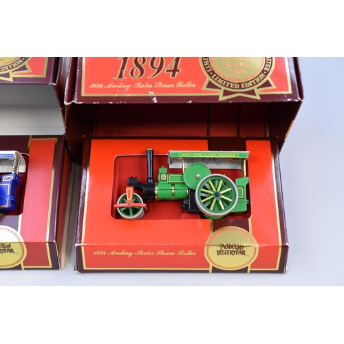 159 - Two Matchbox Models of Yesteryear Limited Edition Steam Engines