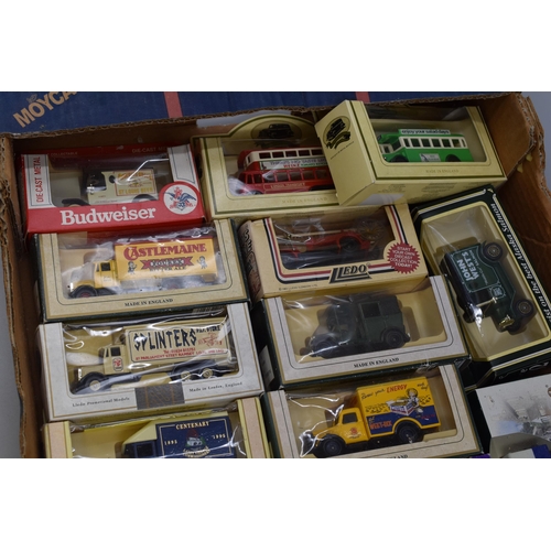 163 - Selection of 20, new, boxed vintage trucks, sall approx 3