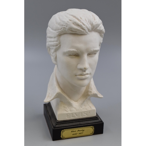 169 - Goebel West German Elvis Presley Bust engraved 1935-1977