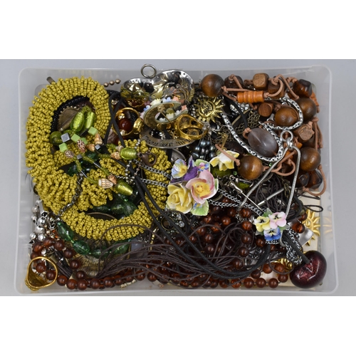 393 - Mixed selection of Unsorted Jewellery (1kg)