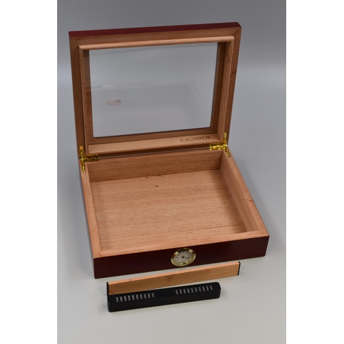 400 - A Cigarol Humidor Box, Approx 9