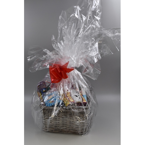 418 - Valentines Gift Basket Containing Candles, Facial Creams and More