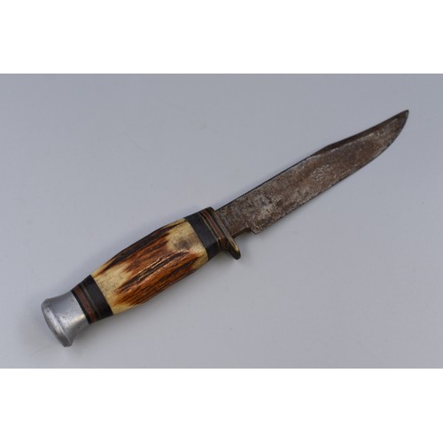 180 - William Rogers Hunting Knife (Length 9