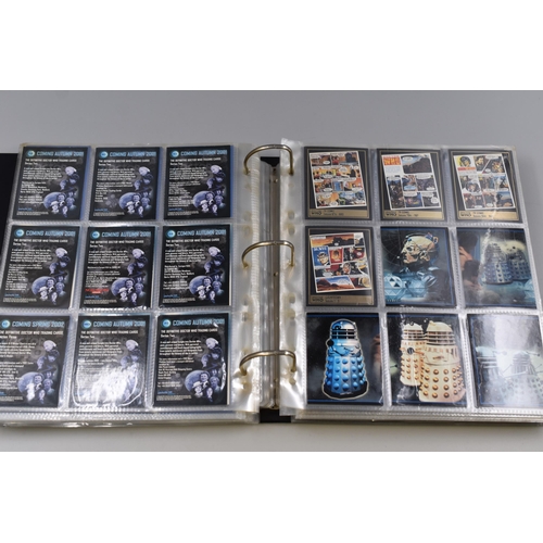 460 - A File Containing a Large Selection of Doctor Who Collectors Cards, Includes Monster Invasion Extrem... 