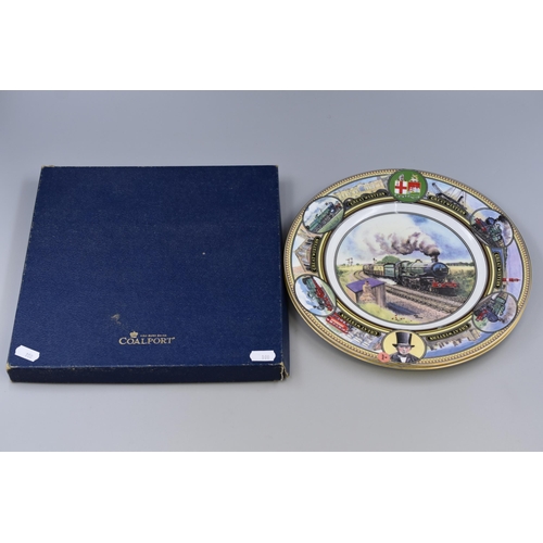 243 - Two Coalport Collectors Plates (The London and North Eastern Railway and The Great Western Railway)