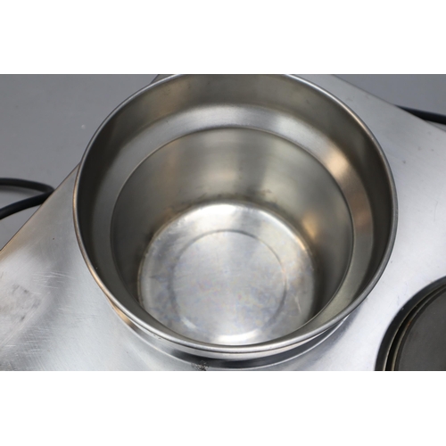 489 - Parry 1540w (Model Chub) Combination Bain Marie and Hob