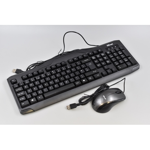 507 - Selection of Wired Keyboards including Trust and Valukeyboard