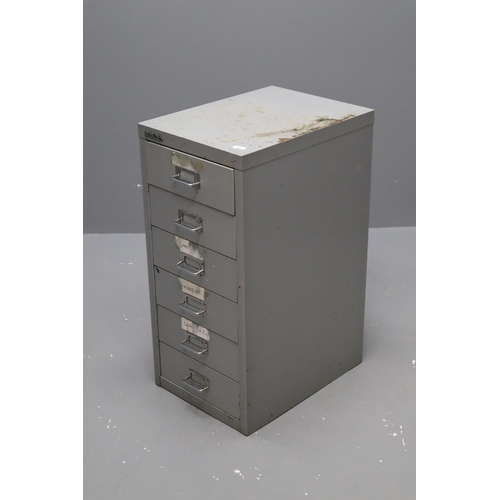 525 - Bisley Metallic Filing Cabinet Approx 23