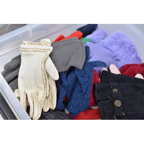 762 - Large Selection of Ladies Gloves