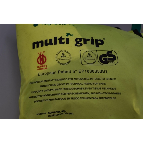 611 - Agripool Multigrip TG93 Traction Aid Pack Of 2 Snow Socks