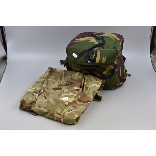 616 - British Army General Service Respirator and Respirator Camouflage Haversack, Service Record, Al... 