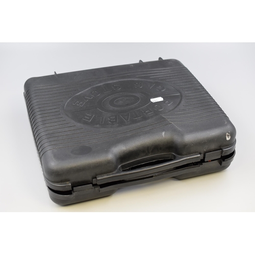 617 - Gelert Portable camping Gas Stove in Case