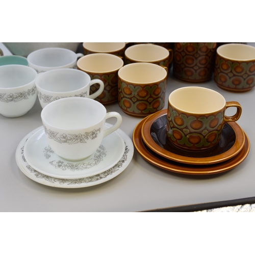 771 - Three Retro Part Tea/Coffee Sets. Includes Hornsea Bronte Twenty Three Piece Coffee Set (AF), Four P... 