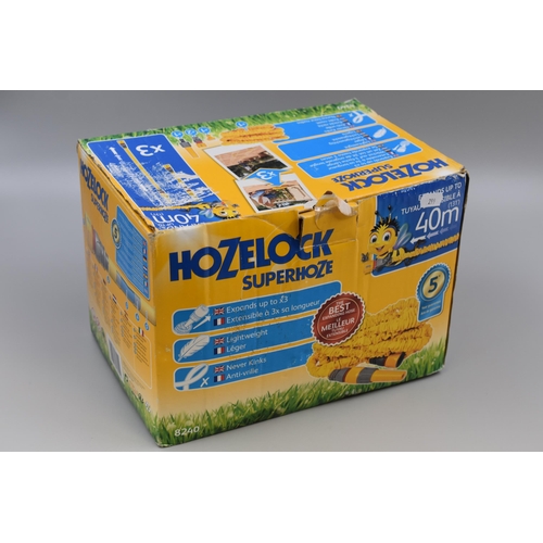 630 - New Hozelock 40mtr Expanding Hose Pipe complete with Box