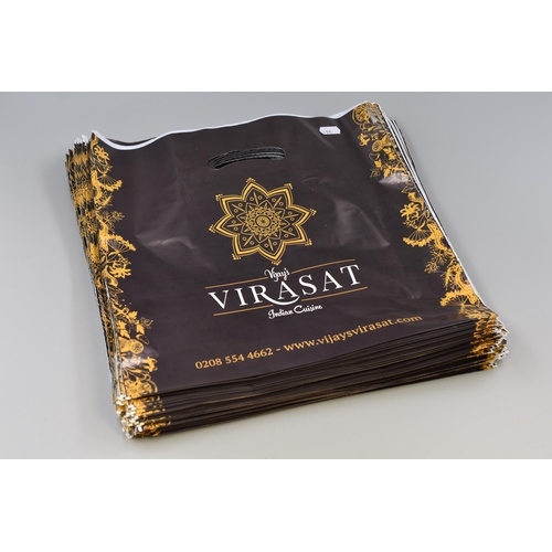 686 - Large Collection of New Vijay's Virasat Plastic carrier bags