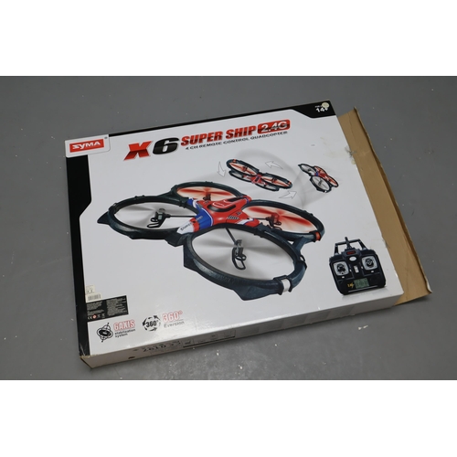 705 - X6 Super Ship 24G Remote Control Quadcopter