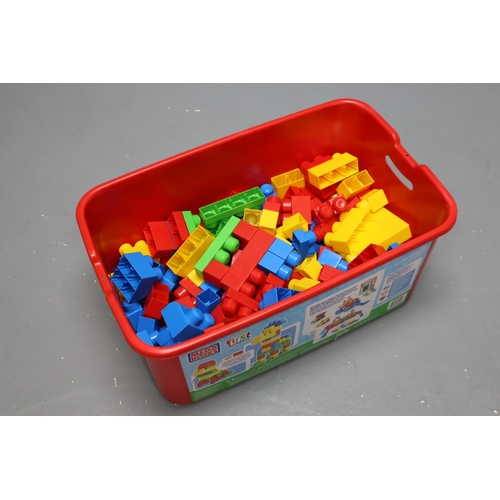 708 - LARGE Mega Bloks Tub Full of Building Blocks