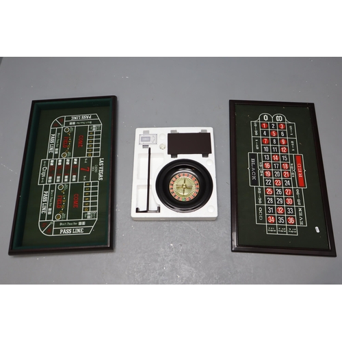 528 - Gametime 3-in-1 Tabletop Casino Royale Approx 31