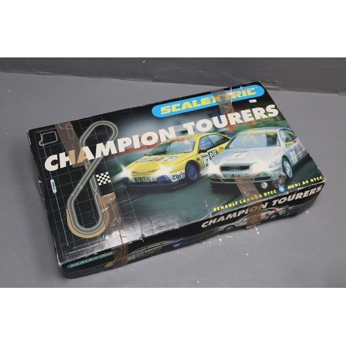 723 - Vintage Scalextric Champion Tourers Racing Track Seems to be complete