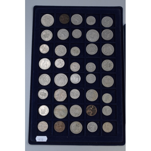 85 - Two trays of Mixed Coinage including Crowns, Half Crowns, two Shillings and More