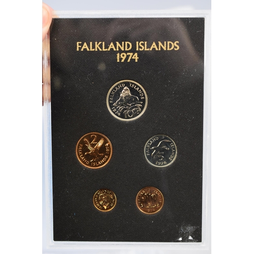 88 - 1974 Falkland Islands Proof Coin Set