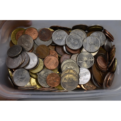 91 - Mixed Selection of Unsorted Coins, approx 1.1 kg in Weight