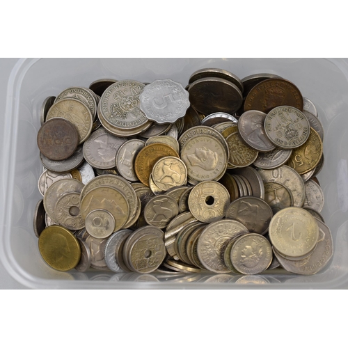 97 - Mixed Selection of Unsorted Coinage (1.3kg)