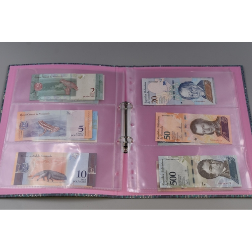 104 - Selection of Uncirculated Worldwide Banknotes. Includes Mongolia, Venezuela, North Korea and more