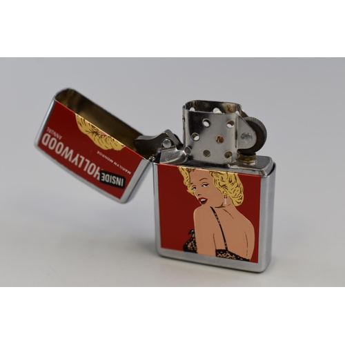 167 - A Marilyn Monroe 'Inside Hollywood Annual' Zippo Lighter