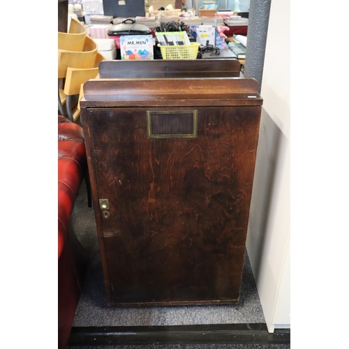 617 - Bespoke Lockable Storage Cabinet with 3 Drawers and two Shelves (37