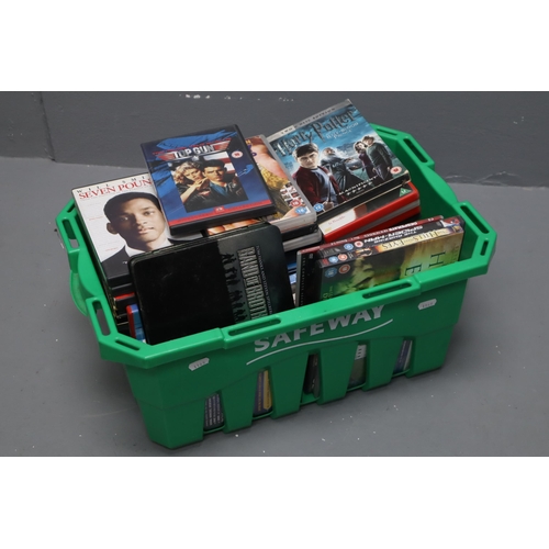 618 - Large Selection of DVD's including Band of Brothers, Top Gun, Harry Potter and More