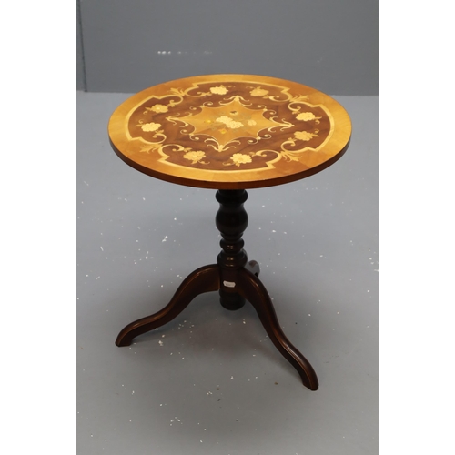 625 - Regency Style Inlaid Side Table (18