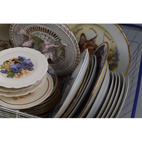 628 - A Large Selection of Collectors Plates To Include Flower Fairies, Royal Vale, Lord Nelson Pottery, A... 