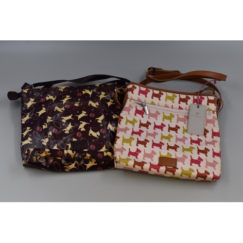 632 - Two Radley London Cross Body Bags (one with tags) (10” x 10”)