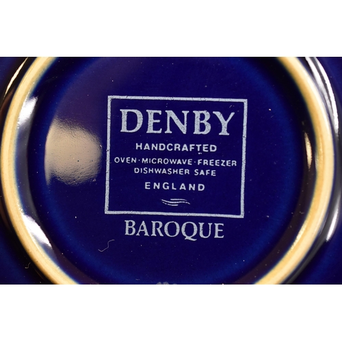 321 - A Denby Baroque Pattern Dinner Service To Include Eight Bowls, Eight Dinner Plates, Gravy Boat (AF),... 