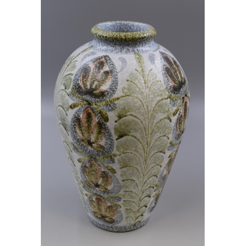 210 - A Large Denby Glyn Colledge Foliage Vase, Approx 13