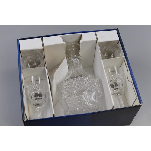 647 - Two Boxed Sets of Crystal Glassware To Include Seven Piece Sherry Set and Six Piece Bohemia Crystal ... 