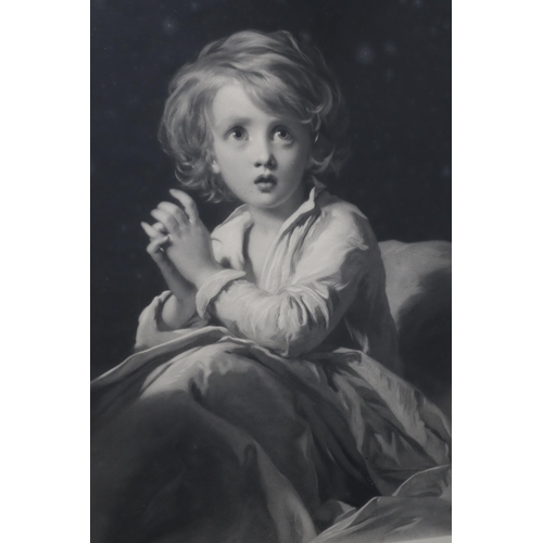 337 - James Sant Print entitled The Infant Samuel in Gilt Framed Mount (23