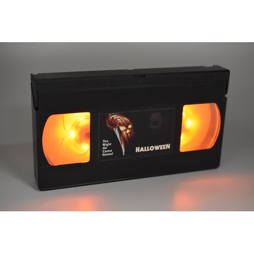 346 - Halloween VHS Tape.... LIGHTS UP!