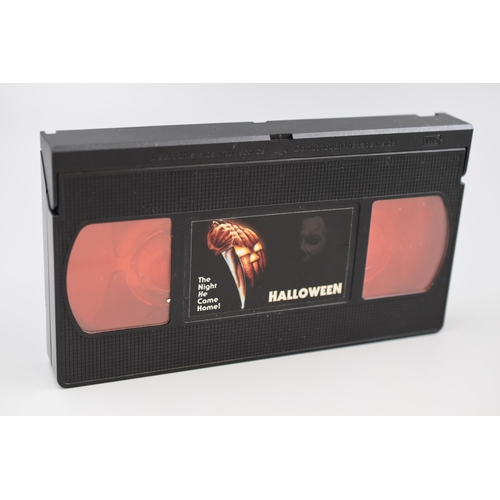 346 - Halloween VHS Tape.... LIGHTS UP!