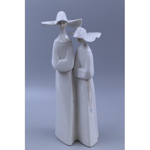 260 - Lladro Porcelain Figure of Nun' (13