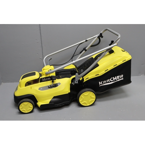 663 - A Kartcher 18v 45L Battery Powered Lawn Mower, No Battery Included