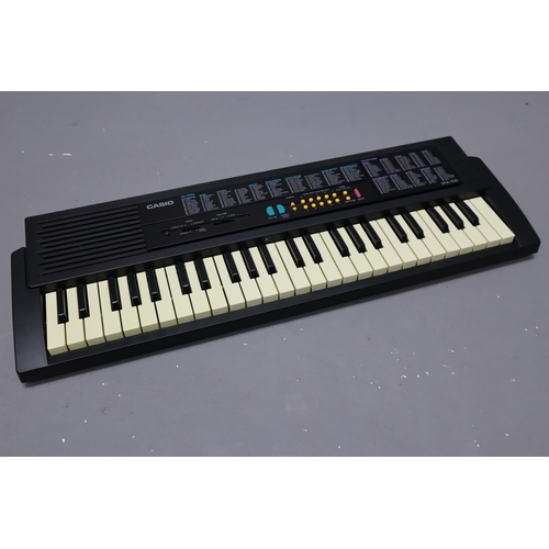 483 - Casio MA-100 Electronic Keyboard (Powers On When Tested)